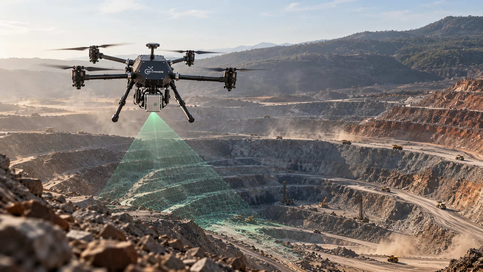 Mining and quarry surveys