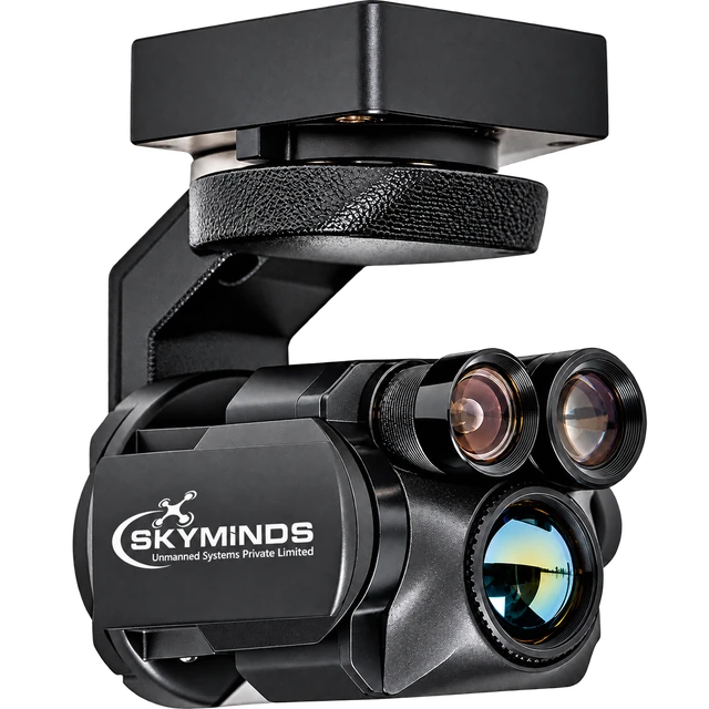 SkyMinds DragonEye stabilized tactical gimbal camera payload