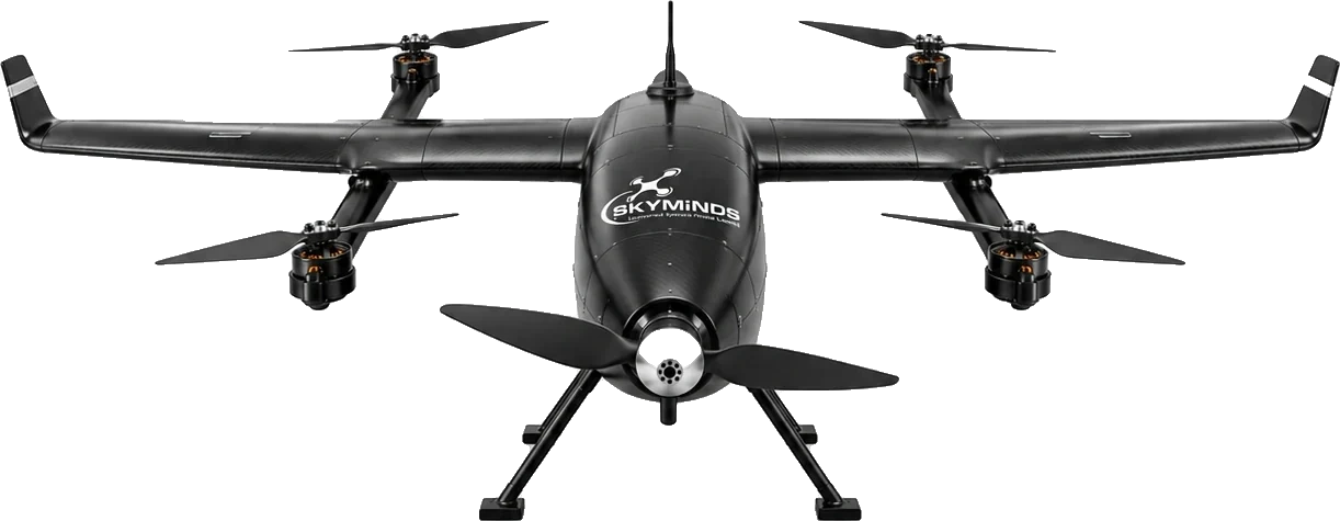 SkyMinds Tactical VTOL Multi-Mission UAV Platform